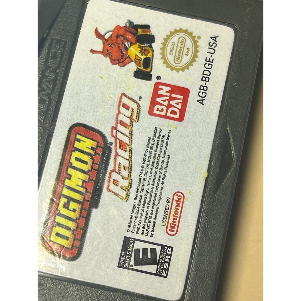 Nintendo Game Boy Advance GBA Digimon Racing Cart Only - Picture 7 of 9
